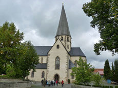 Sankt Crescentius on Tour in der Rhön (Foto: Karl-Franz Thiede)